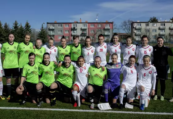 Ženy Uherského Brodu podlehly reprezentaci WU15